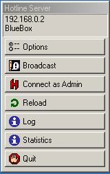 Hotline Server Window