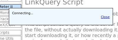 LinkQuery connecting